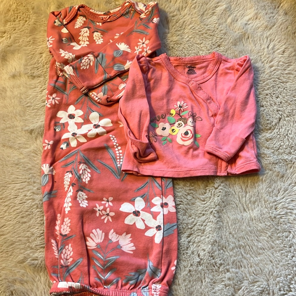 Girls newborn set